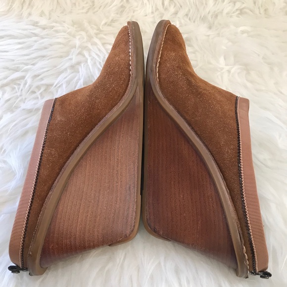 Cole Haan Women’s Jaynie Suede Wedge Mule Size 8 - Picture 4 of 10